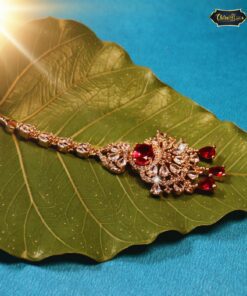 Laalima Royal Drop Tikka for Bridal Elegance