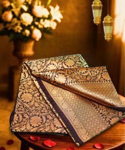 Heritage Banaras pure katan silk saree (Handloom weaving-Handmade)